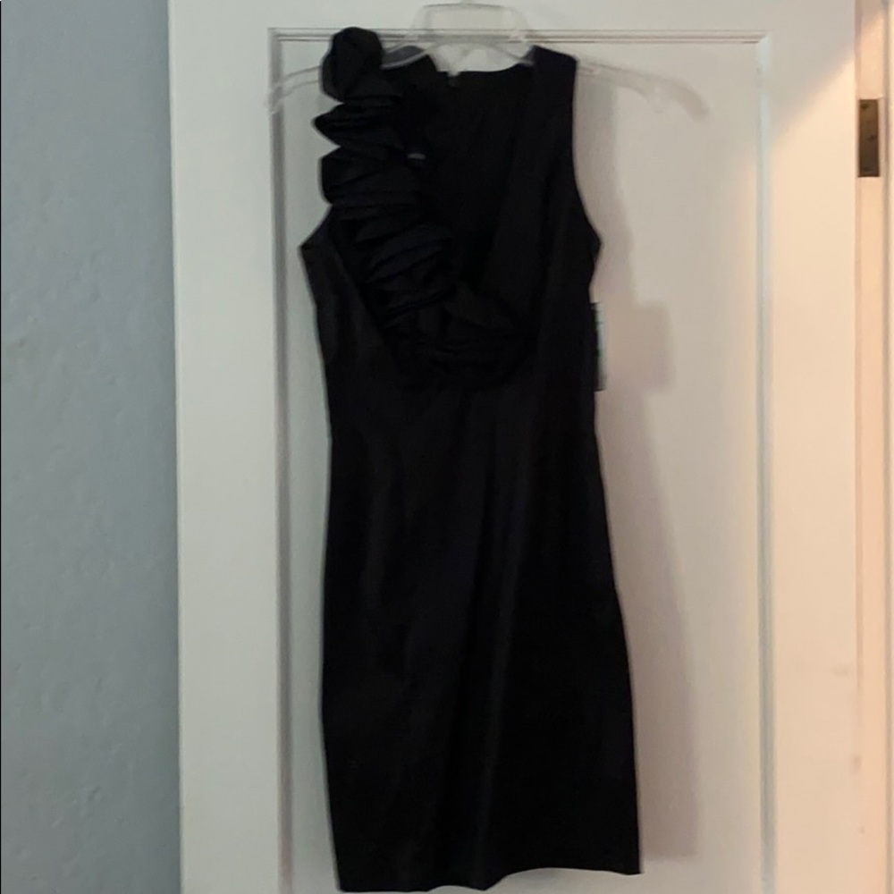 Jessica McClintock ruffle dress